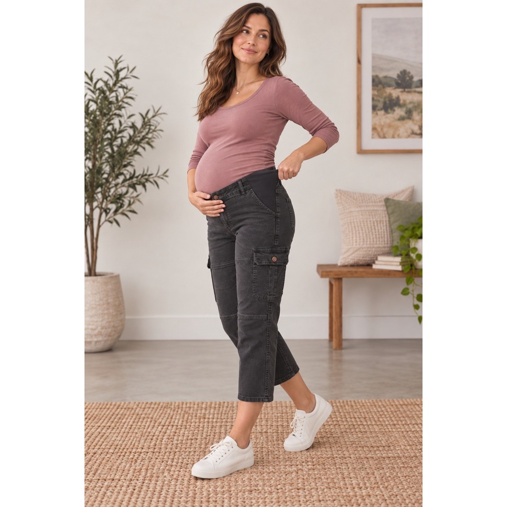 Isabel brand black maternity jeans